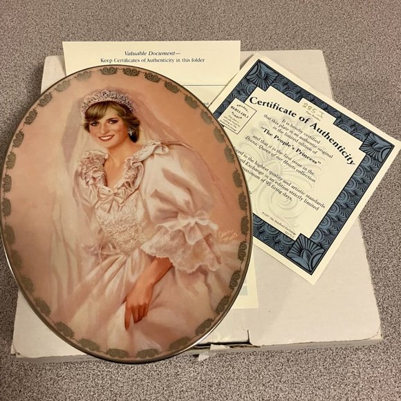 Princess Diana Collector Plate - Picture 1 of 2